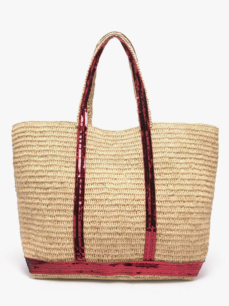 Schoudertas Cabas Raphia Raphia Vanessa bruno Beige cabas raphia 64V40315 ander zicht 4